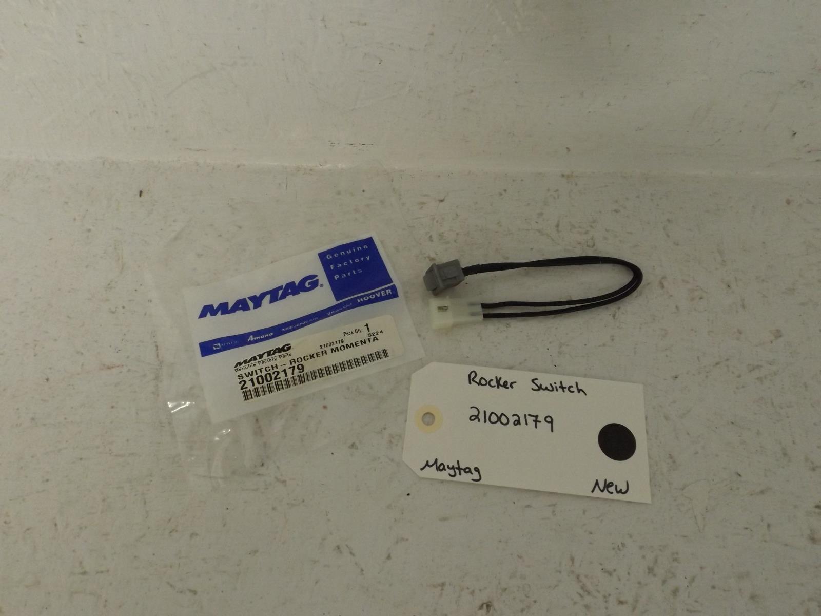 Maytag Washer 21002179 Rocker Switch New Maytag Washer 21002179 Rocker Switch New